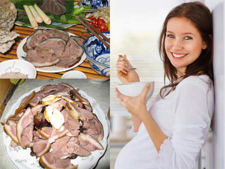 Phụ nữ mang thai có được ăn thịt chó không? 1