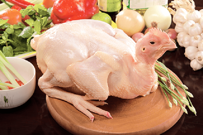 Thịt gà có hàm lượng protein cao