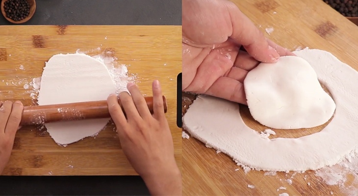 cách làm bánh gối hấp 6