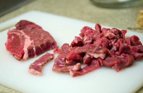 cách xào thịt bò với cần tây