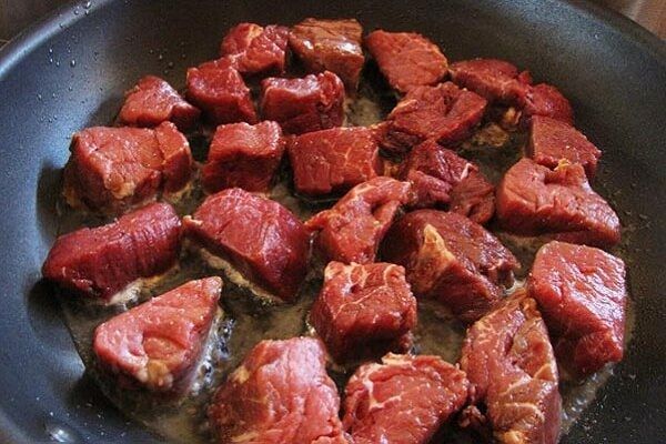 thịt bò nấu rong biển 4
