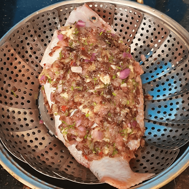 Cách làm cá diêu hồng hấp cuốn bánh tráng thanh mát, bổ dưỡng - TongHopXYZ 8