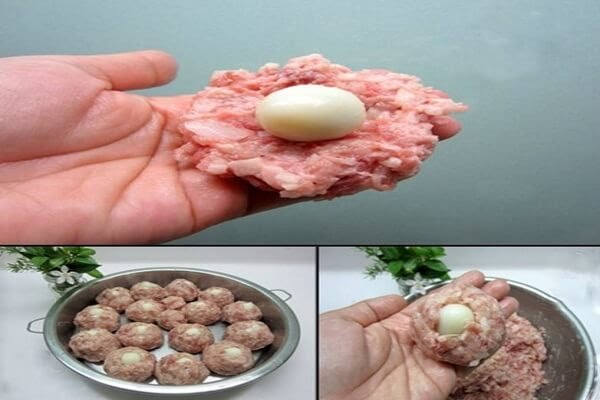 Cách làm xíu mại trứng cút 2