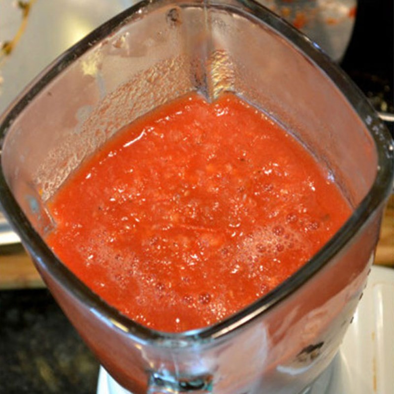 cách làm sinh tố cà chua cà rốt 4