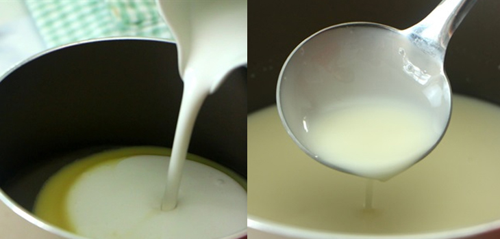 cách làm sinh tố rau má đậu xanh sữa dừa 3