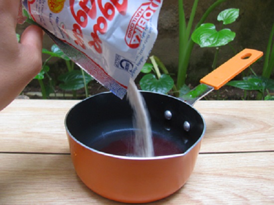 cách làm thạch trà sữa phô mai 1