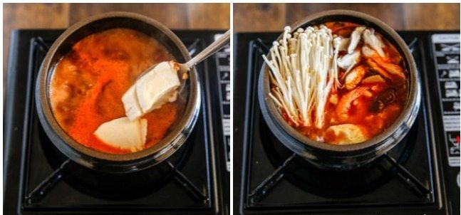 Cách nấu canh đậu hũ non Hàn Quốc 7
