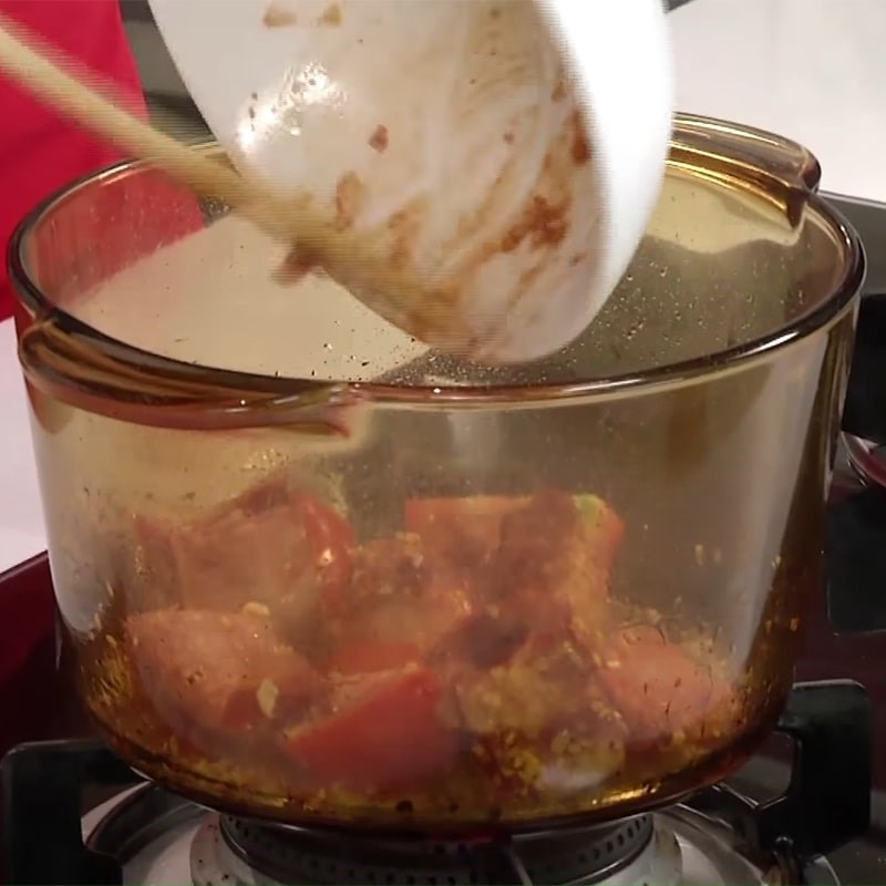 Cách làm sườn nấu canh chua 6