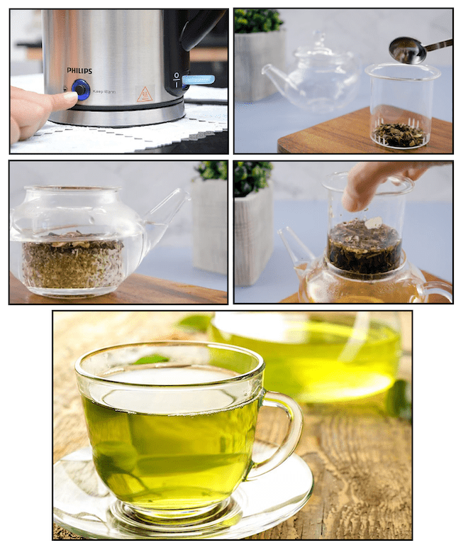 Cách làm trà sữa từ chè khô 6