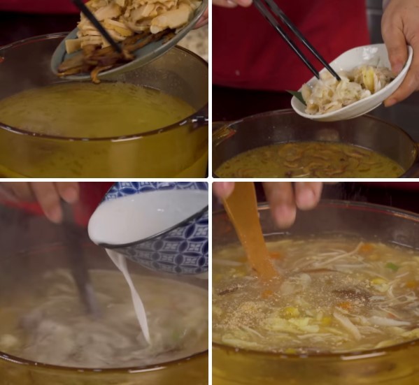 cách nấu súp bào ngư cua 8