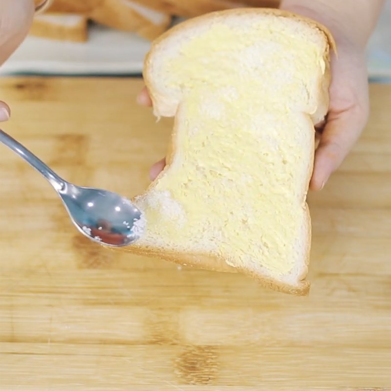 Cách làm bánh mì bơ đường 3