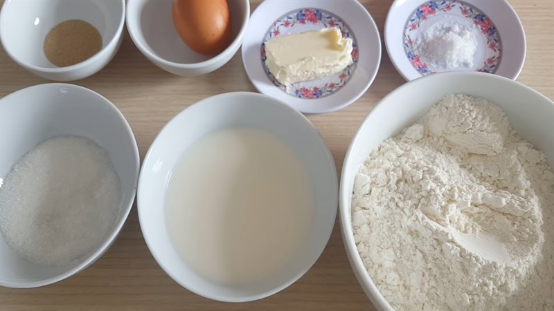 Cách làm bánh mì bơ sữa 2