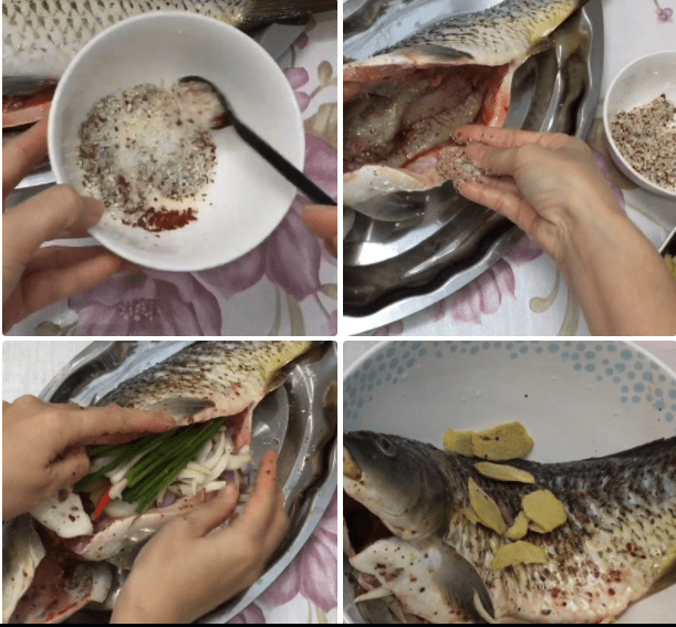 Cách làm cá chép hấp xì dầu 3