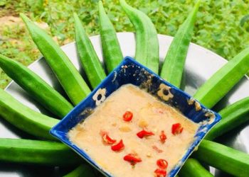 Cách làm đậu bắp luộc 1