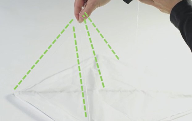 cách làm diều bằng giấy 10