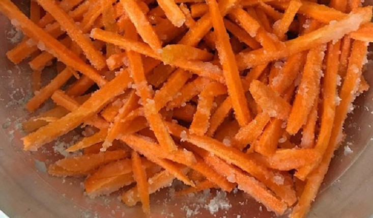 cách làm mứt cà rốt dẻo 3