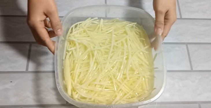 cách làm mứt khoai tây sợi 1