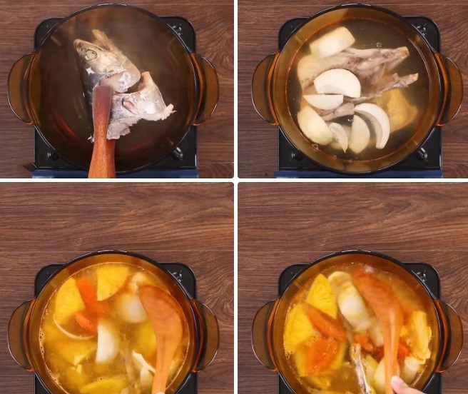 cách nấu bún sứa 8