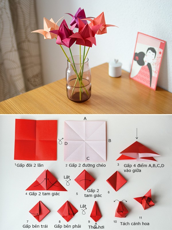cách gấp origami 4