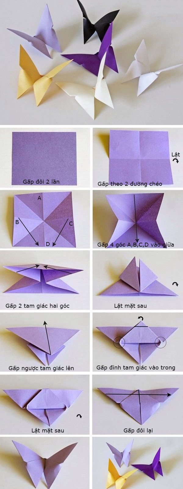 cách gấp origami 5