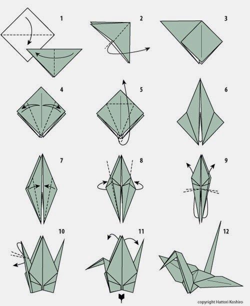 cách gấp origami 9