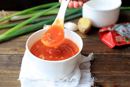 cách làm sốt chua ngọt