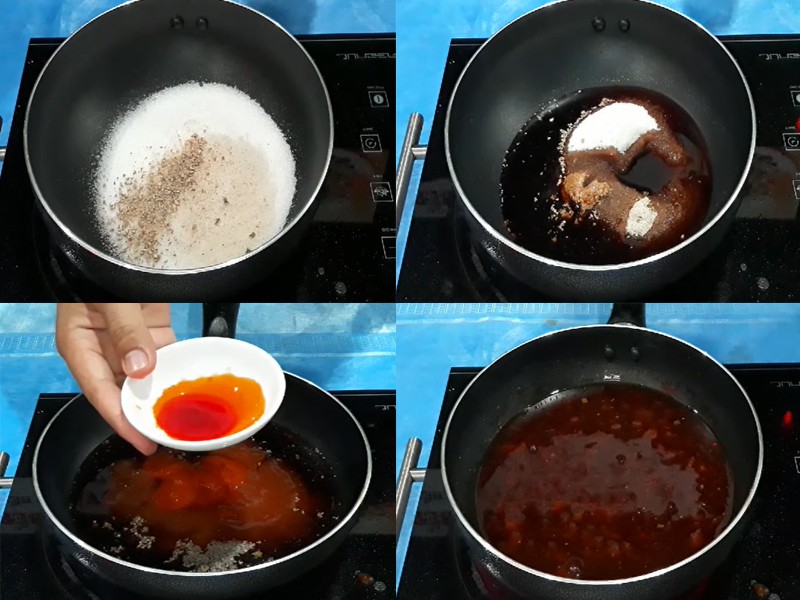 Cách làm nước sốt chua ngọt