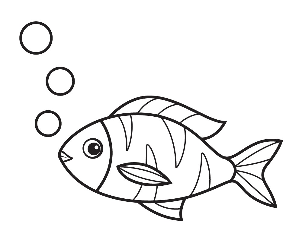 cách vẽ con cá 6