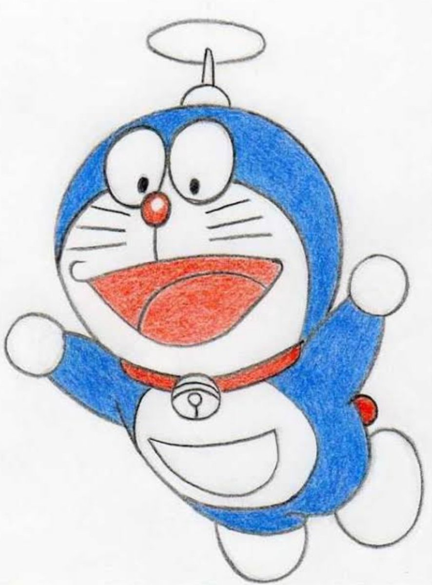 Cách Vẽ Doraemon Cute Đơn Giản Đẹp Gợi Nhớ Cả Bầu Trời Tuổi Thơ