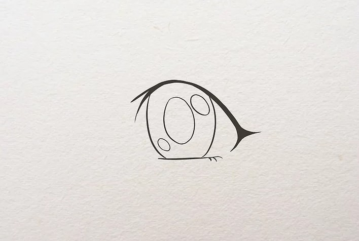 cách vẽ mắt 7