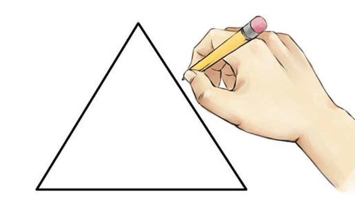 cách vẽ tam giác đều 1