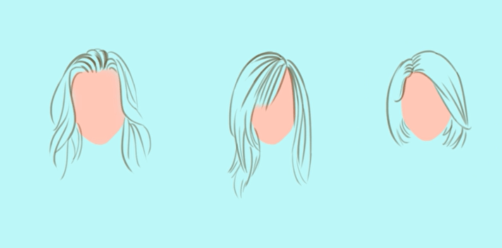 cách vẽ tóc 2