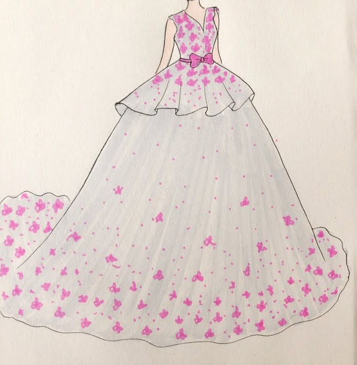 Vẽ váy công chúa Vẽ váy dạ hội đẹp đơn giản  Cách vẽ váy  Vẽ váy draw a  princess dress  YouTube