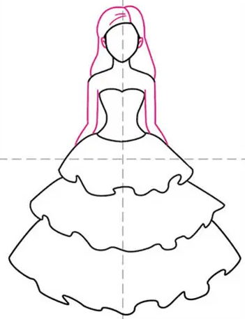 Draw dress 19 - Vẽ Váy - An Pi TV Coloring - YouTube