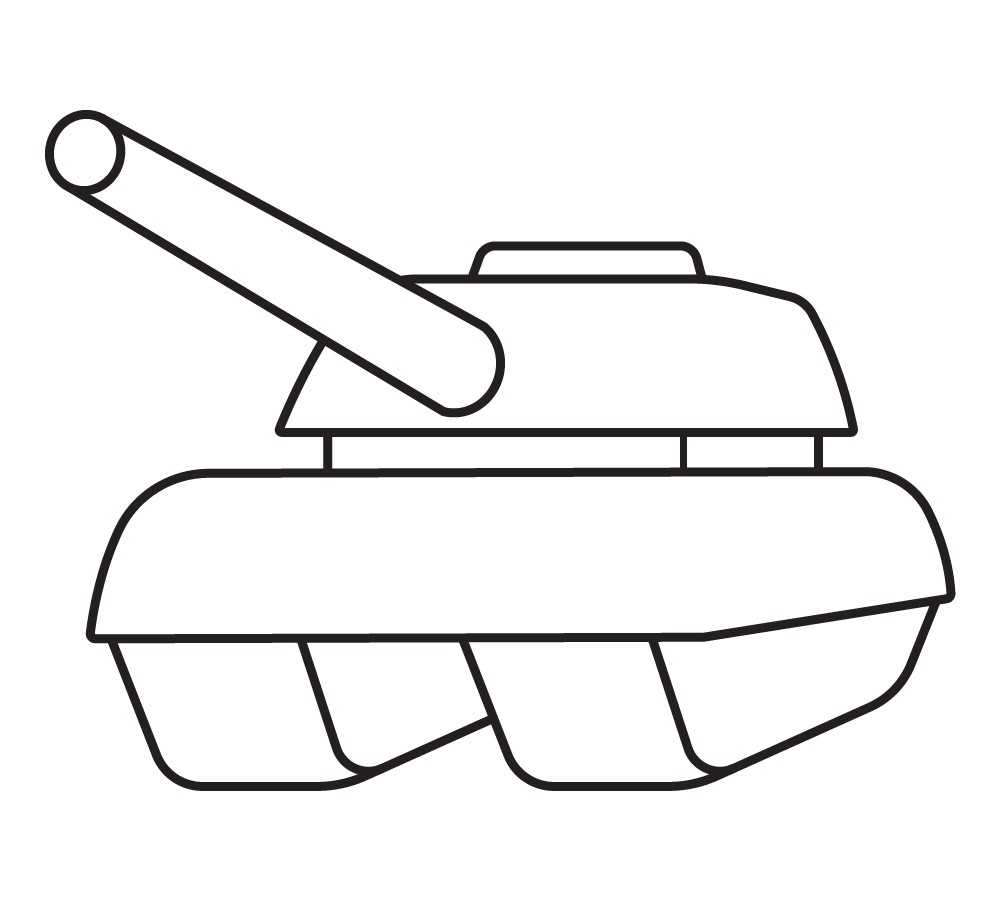 làm thế nào để vẽ 7. xe tăng
