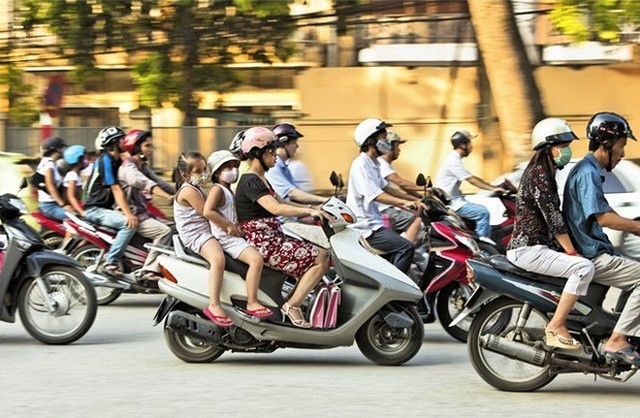 những điều thú vị về xe máy ở Việt Nam 1