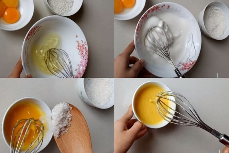Cách làm bột  bánh rán từ bột mì và trứng