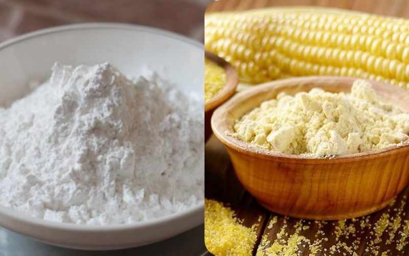 Sự khác biệt giữa bột sắn và bột bắp