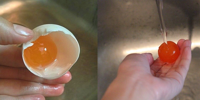 cách ăn trứng muối 3