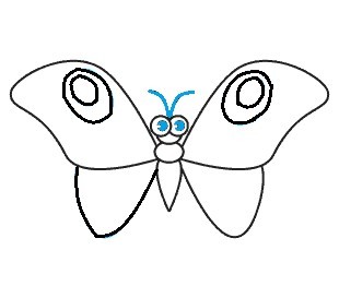 vẽ con cái bướm 19