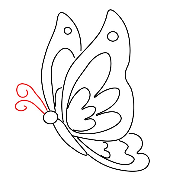 Rất Hay: Cách vẽ con bướm đơn giản [vẽ họa tiết cách điệu con bướm] đẹp nhất