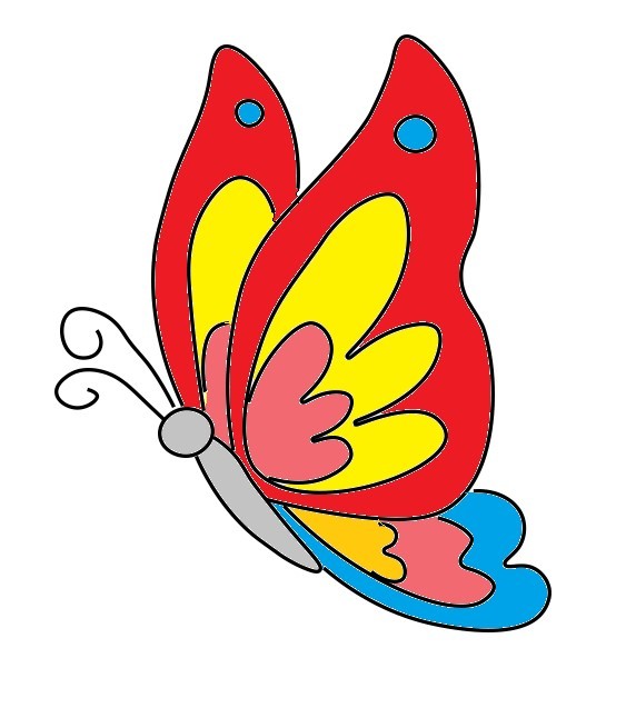 vẽ con cái bướm 31