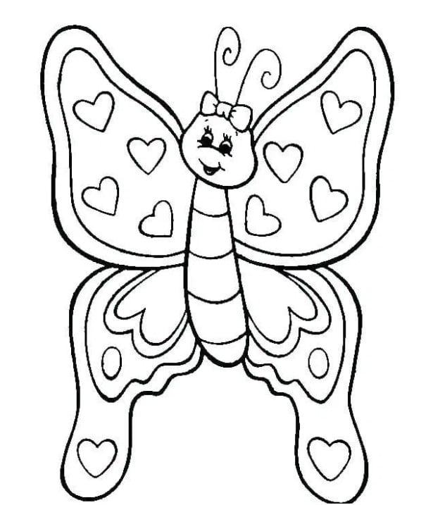 vẽ con cái bướm 35