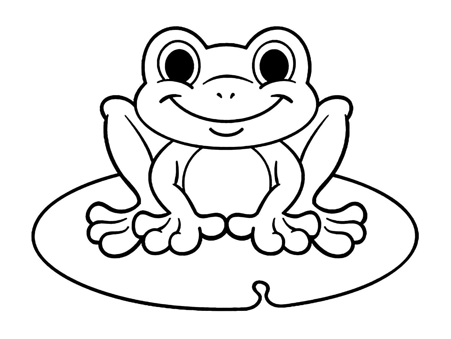 cách vẽ con ếch 13