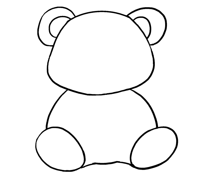 Cách vẽ con cái gấu trúc