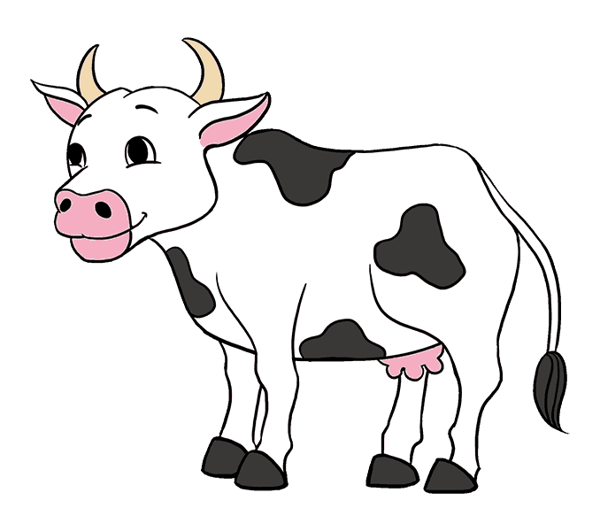Mô hình bò sữa con đứng hãng Mojo Thiết kế tại UK Phân phối tại Mota