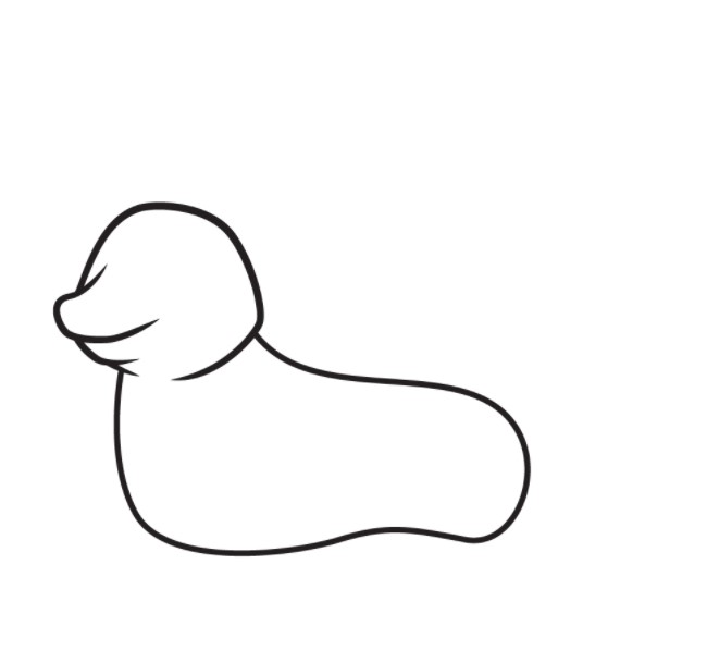 vẽ con chó đơn giản 18