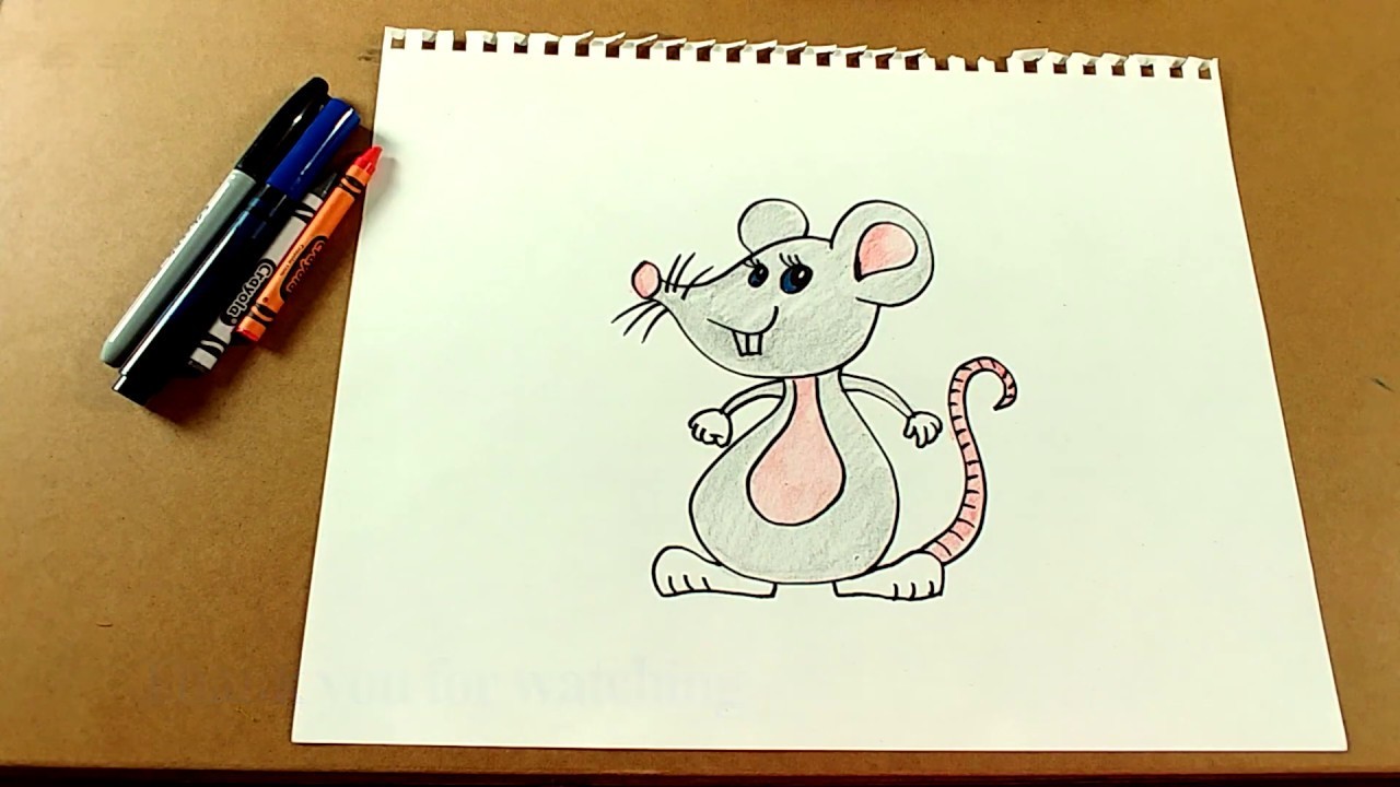 vẽ con chuột 20