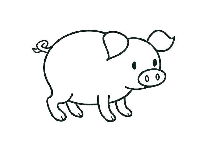 Cách Vẽ Con Heo Đơn Giản Nhất Siêu Đáng Yêu [Cách Vẽ Con Lợn]