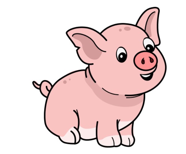 vẽ con lợn 7